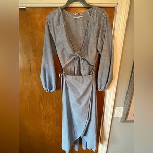 Urban Outfitter stripped open front dress